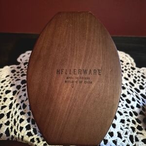 Hellerware Wooden Decorative Coaster Set